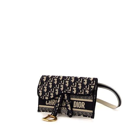 slim pochette saddle dior